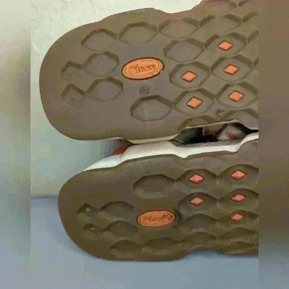 {Chaco} Size 7 Spice Zronin Multi Sport Sneakers Blush Pink Orange Strappy Shoes - Picture 8 of 10